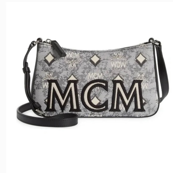 MCM Mini Vintage Jacquard Shoulder  Bag - Picture 1 of 14